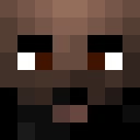 Black skin: face render