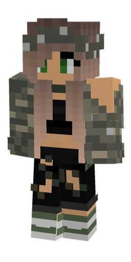 Black skin: body, front render