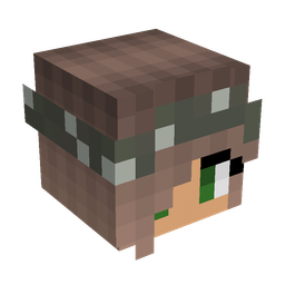 Black skin: head render
