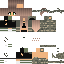 Black skin: raw texture render