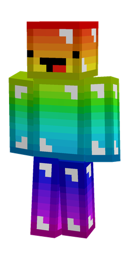 Blue skin: body, front render