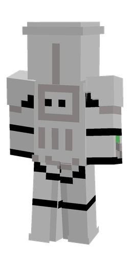 Classic skin: body, back render