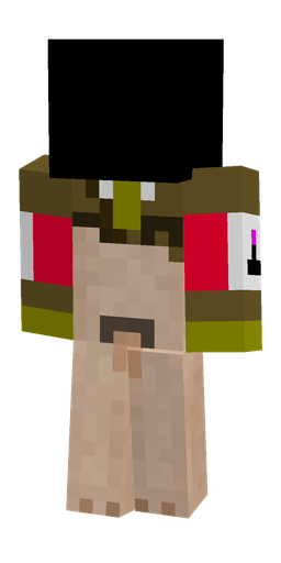 Black skin: body, front render