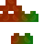 Brown skin: raw texture render