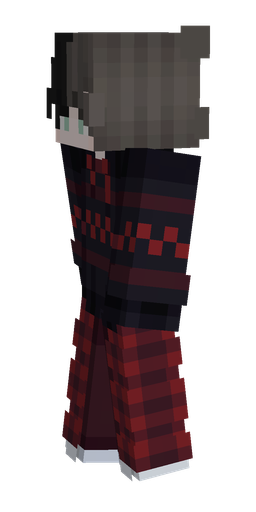 Black skin: body, left side render