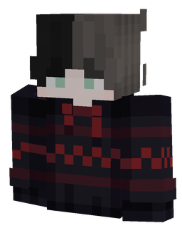 Black skin: bust render