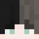 Black skin: face render
