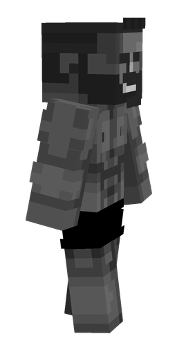 Black skin: body, right side render
