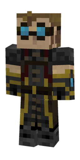 Black skin: body, front render
