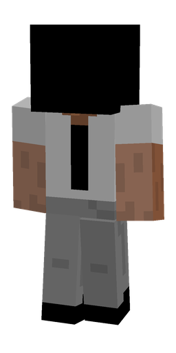 Black skin: body, front render