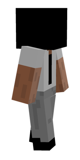 Black skin: body, right side render