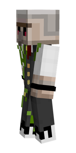 Black skin: body, left side render