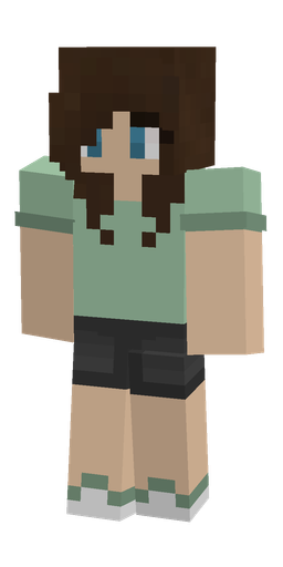 Brown skin: body, front render