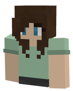 Brown skin: bust render
