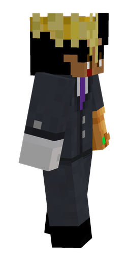 Black skin: body, right side render