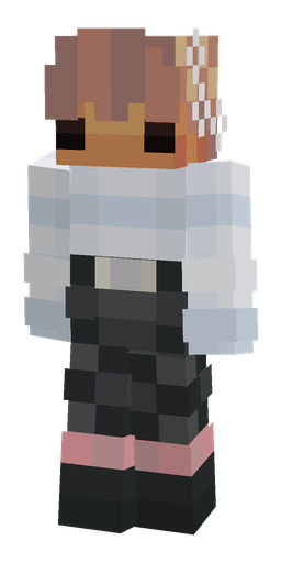 Black skin: body, front render