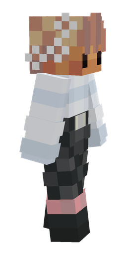 Black skin: body, right side render