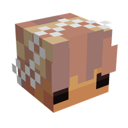 Black skin: head render