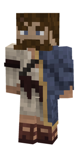 Blue skin: body, front render