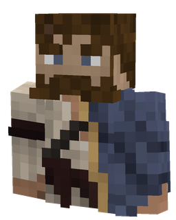 Blue skin: bust render