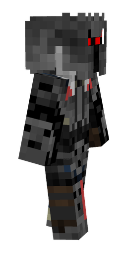 Black skin: body, right side render