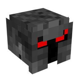 Black skin: head render