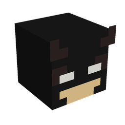 Black skin: head render