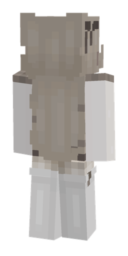 Orange skin: body, back render
