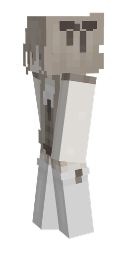Orange skin: body, left side render