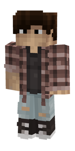 Black skin: body, front render