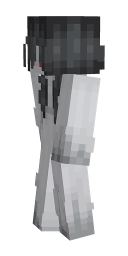 Black skin: body, left side render