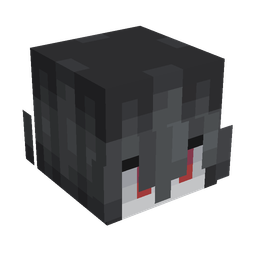 Black skin: head render
