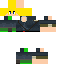 Blue skin: raw texture render