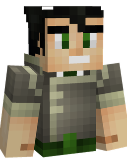 Black skin: bust render