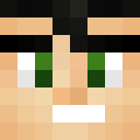 Black skin: face render