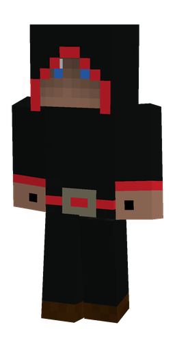 Black skin: body, front render