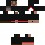 Black skin: raw texture render