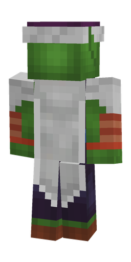 Classic skin: body, back render