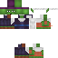 Classic skin: raw texture render