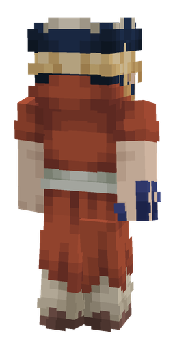 Orange skin: body, back render