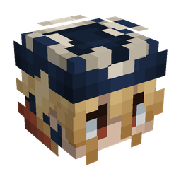 Orange skin: head render