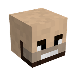 Black skin: head render