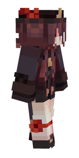 Black skin: body, right side render