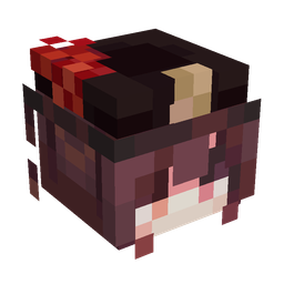 Black skin: head render