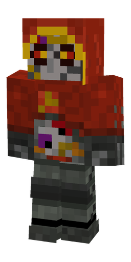 Black skin: body, front render