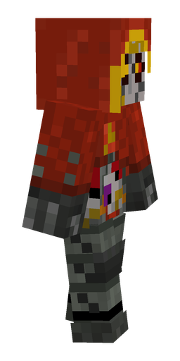 Black skin: body, right side render