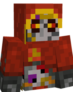 Black skin: bust render