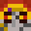 Black skin: face render