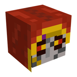 Black skin: head render