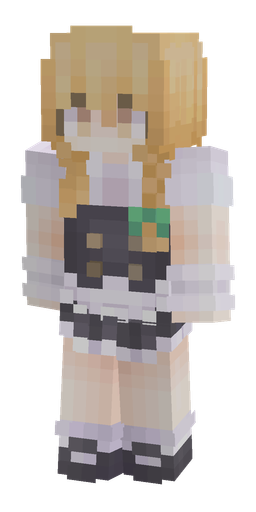 Orange skin: body, front render